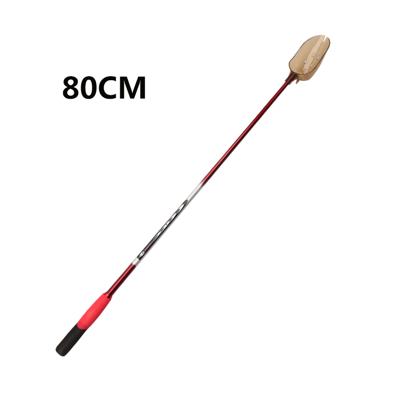SINGLE FIXED PLATINUM CARBON 80CM RED SILVER BELT SPOONHEAD